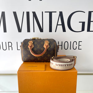 Borsa Speedy Bandoulière 20 Monogram Louis Vuitton