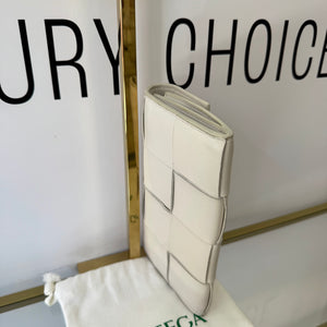 Portafoglio Cassette bianco Bottega Veneta