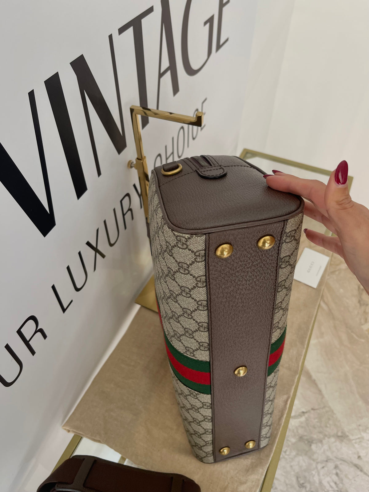 Bauletto Ophidia GG Supreme Gucci