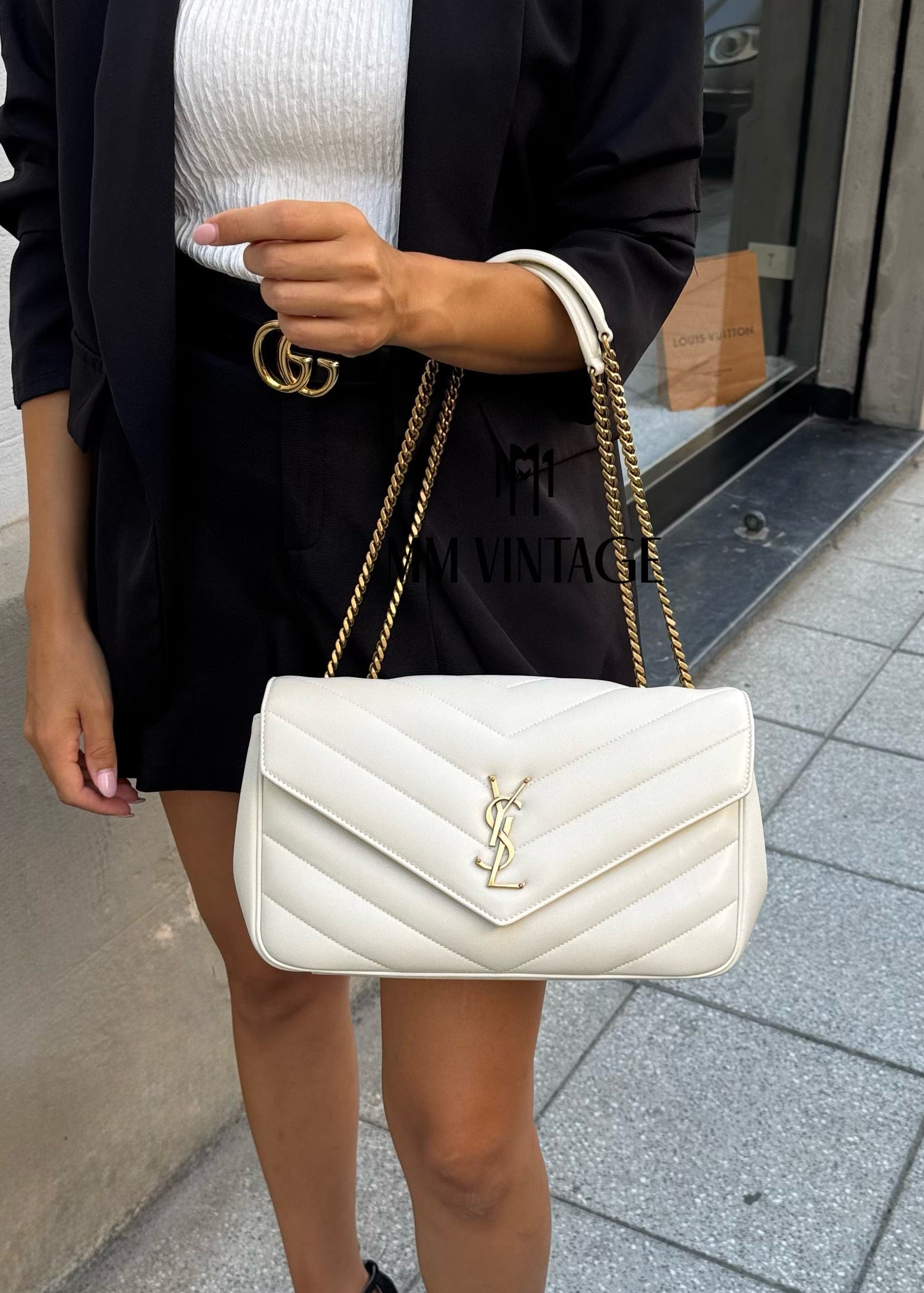 Borsa LouLou Medium Saint Laurent