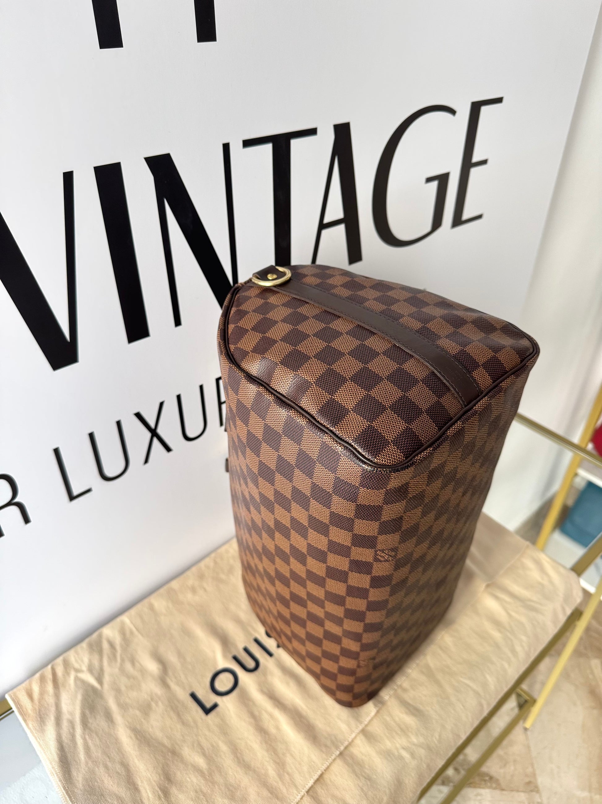 Borsa Speedy Bandoulière 35 Damier Ébène Louis Vuitton