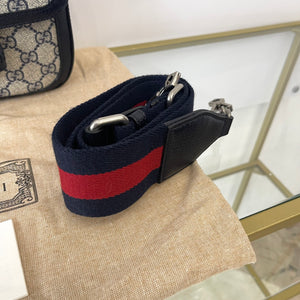 Borsa Horsebit 1955 blu navy Gucci