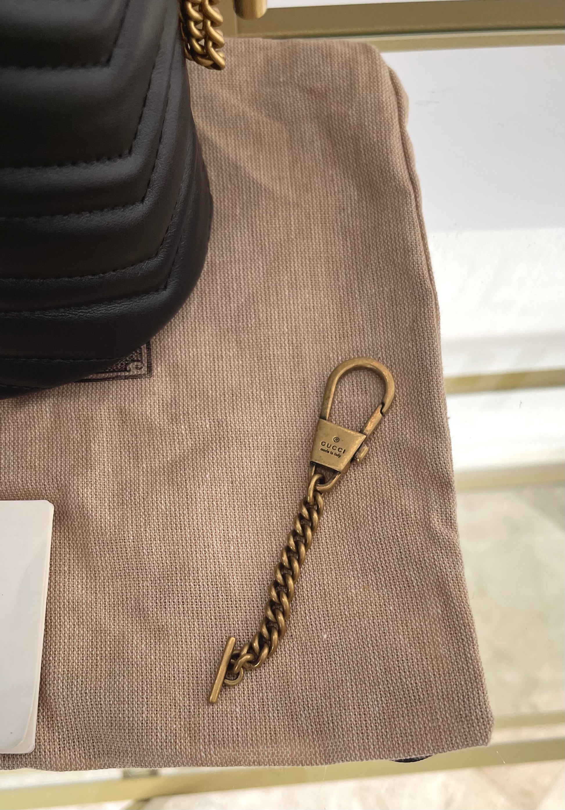 Borsa a secchiello GG Marmont Gucci