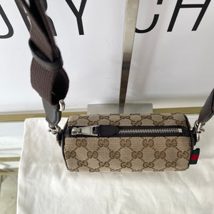 Borsa tracolla Cilindrica Mini GG Gucci