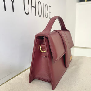 Borsa Le Grand Bambino Bordeaux Jacquemus