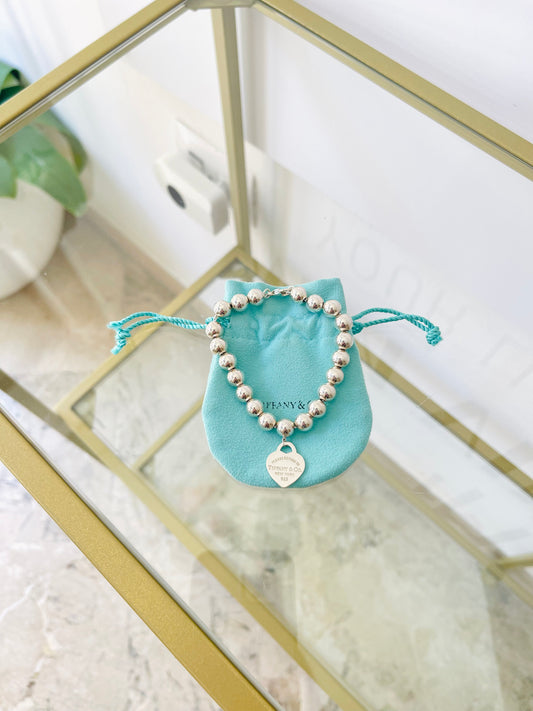 Bracciale Bead Cuore Small Tiffany