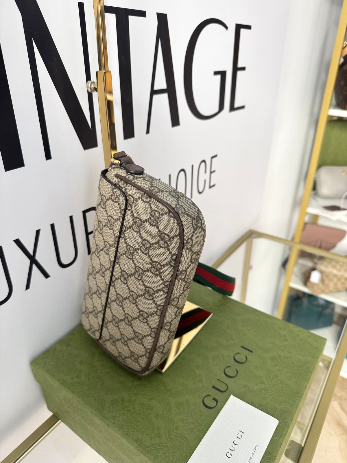Pochette Ophidia GG Supreme Gucci