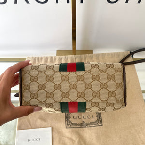 Borsa Camera Bag Horsebit Web Gucci