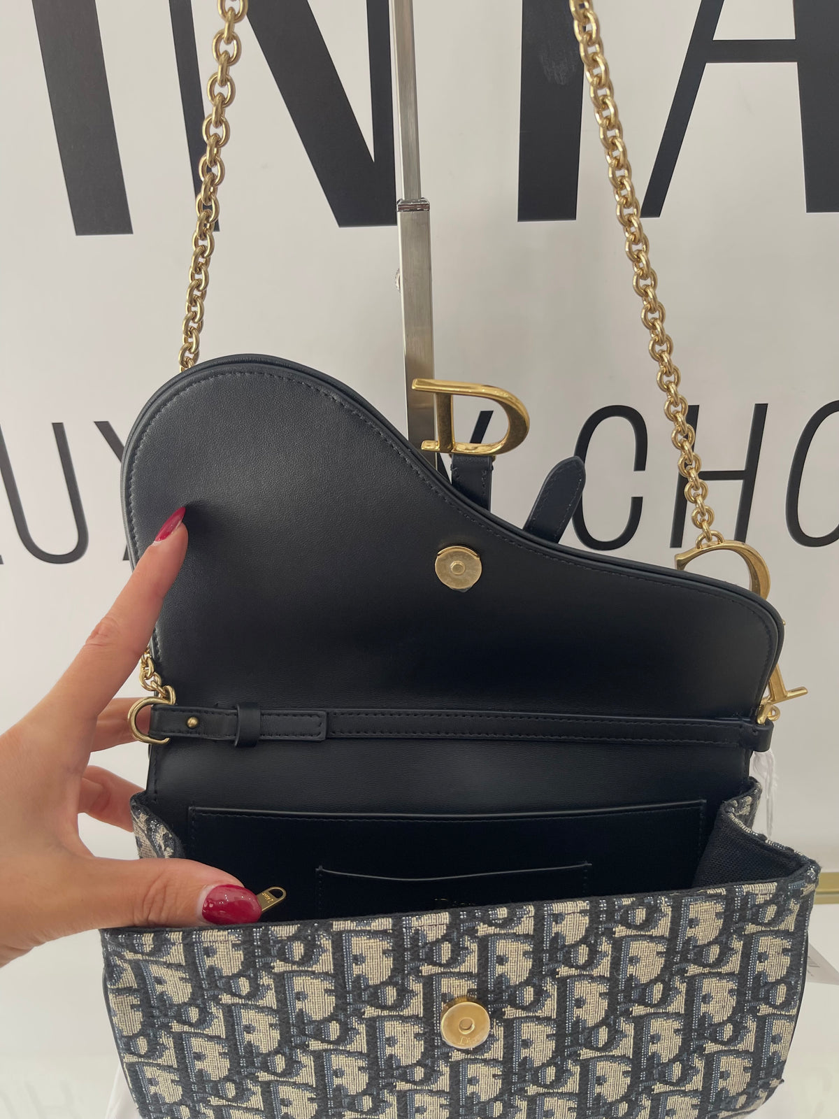 Pochette Gallop Saddle Christian Dior