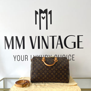 Borsa Speedy 35 Bandoulière Monogram Louis Vuitton