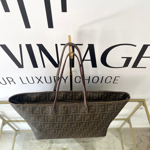 Borsa Shopping Roll FF Zucca Fendi