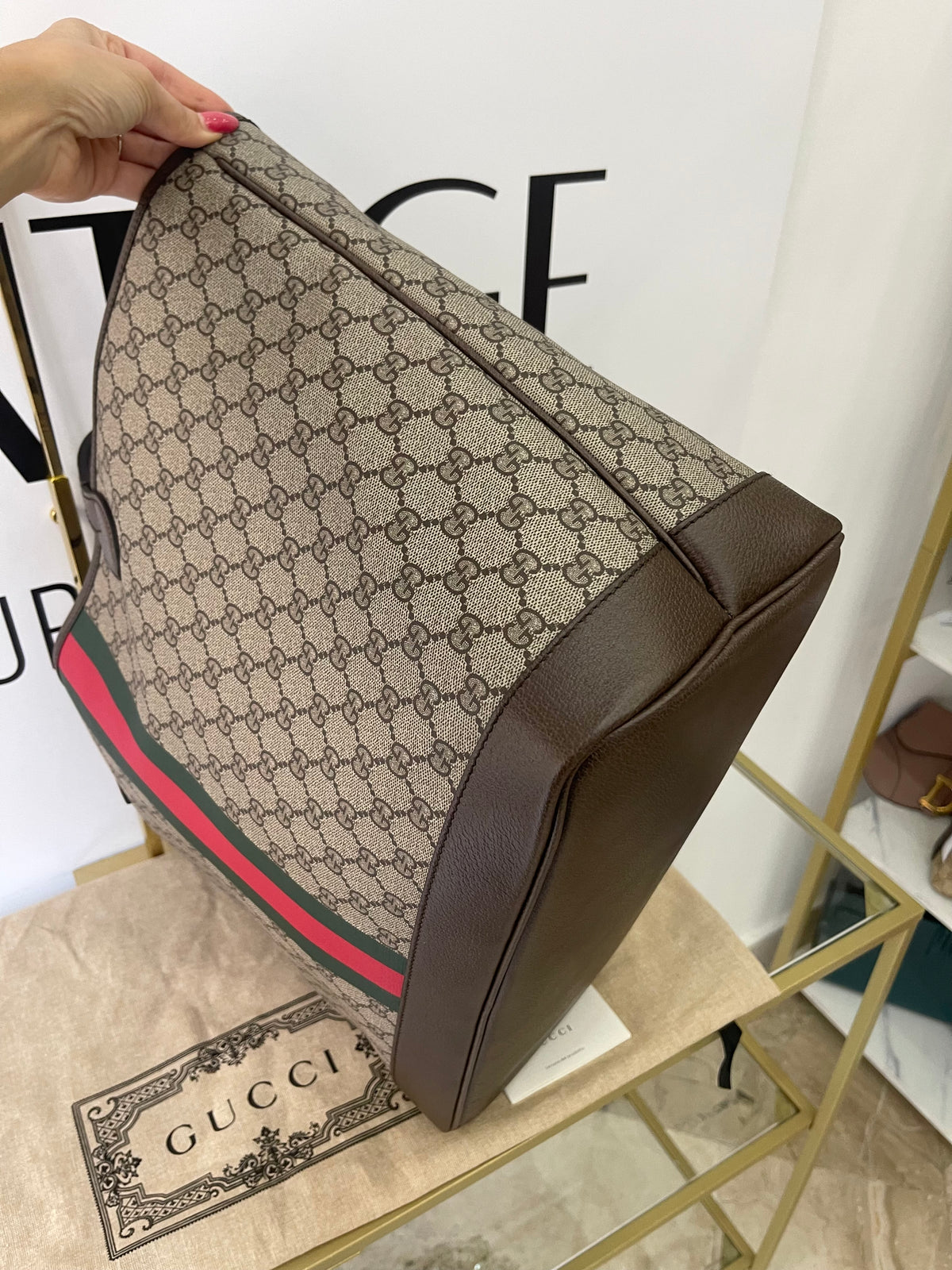 Borsa Shopping Ophidia GG Supreme Gucci