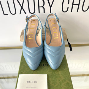 Décolletté Charlotte Chevron Matelassè GG Gucci