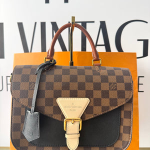 Borsa Beaumarchais Damier Ebène Louis Vuitton