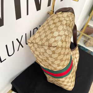 Borsa Shopping Giglio GG Crystal Gucci