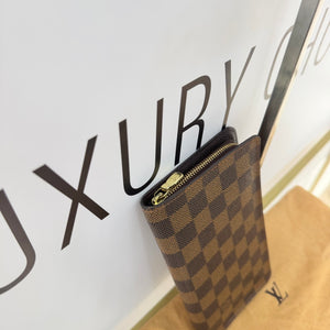 Portafoglio Zippy Damier Ebène Louis Vuitton