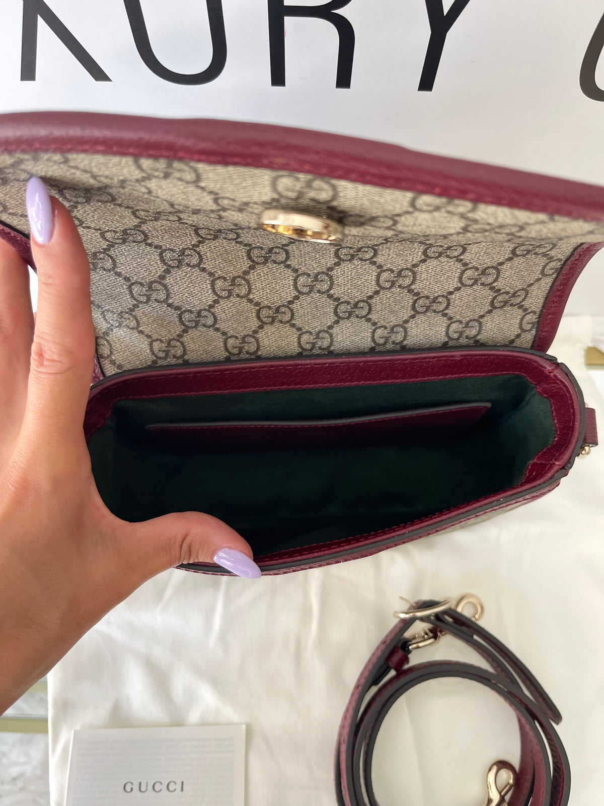 Borsa Ophidia GG Supreme Gucci