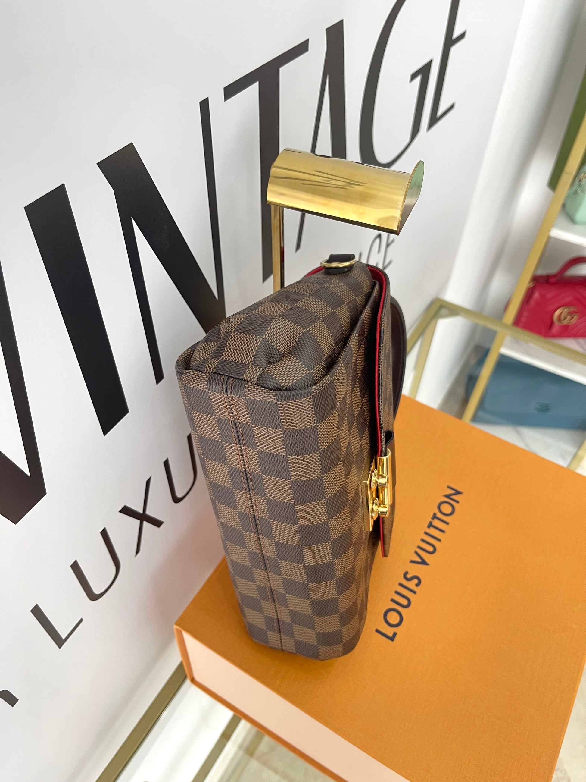 Borsa Croisette Damier Ebène Louis Vuitton