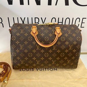Borsa Speedy 35 Bandoulière Monogram Louis Vuitton