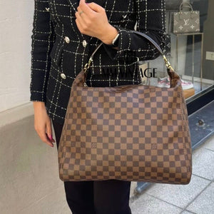 Borsa Portobello GM Damier Ebène Louis Vuitton