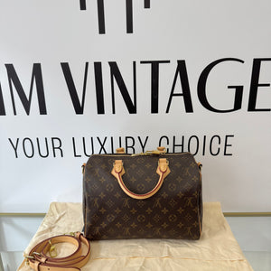 Borsa Speedy Bandoulière 30 Monogram Louis Vuitton