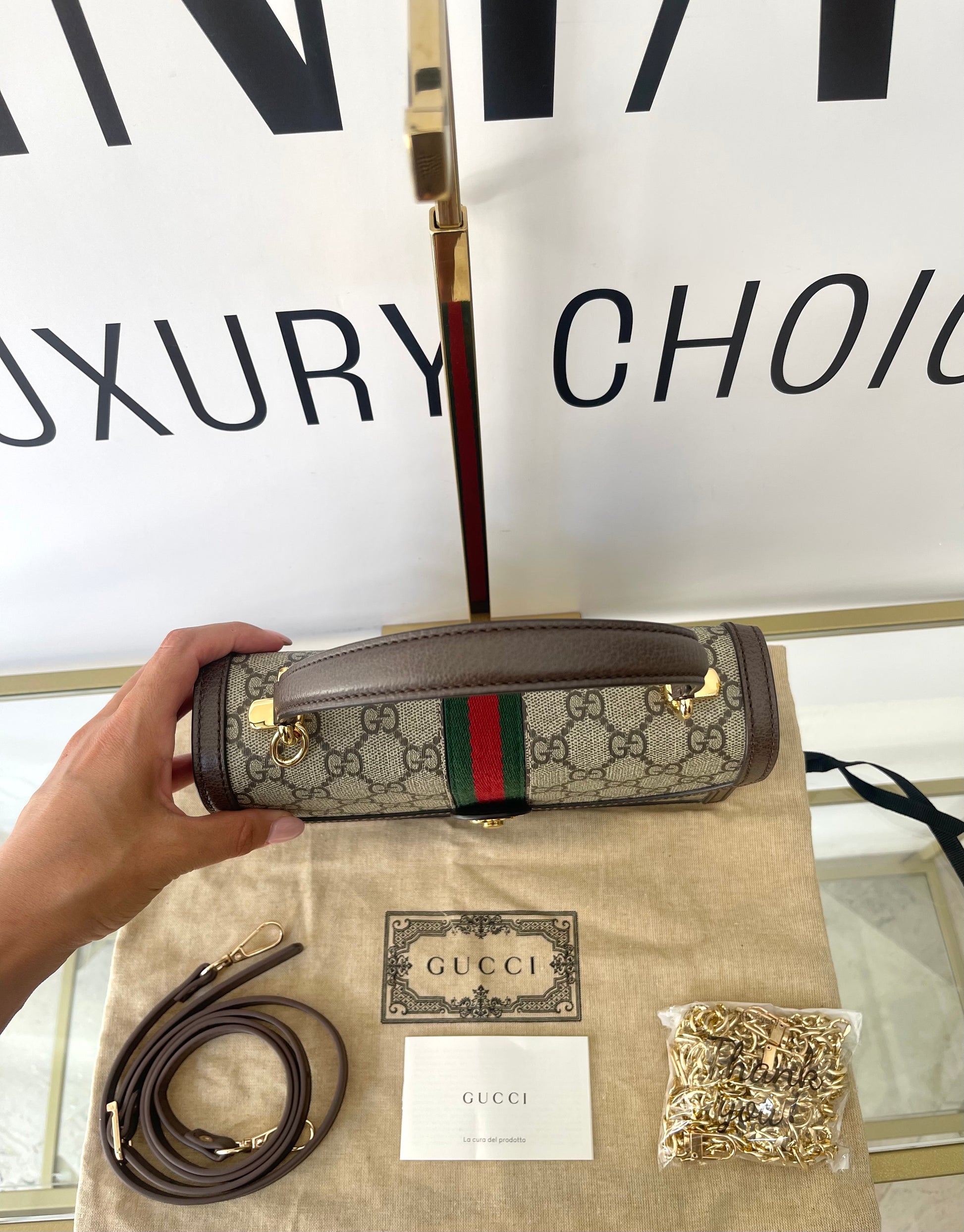 Borsa Ophidia GG Supreme Gucci