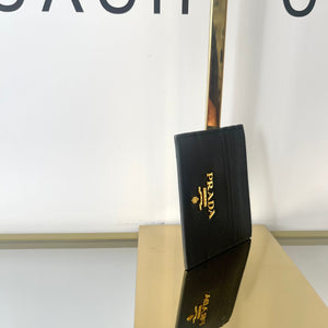 Portacarte in Saffiano nero Prada