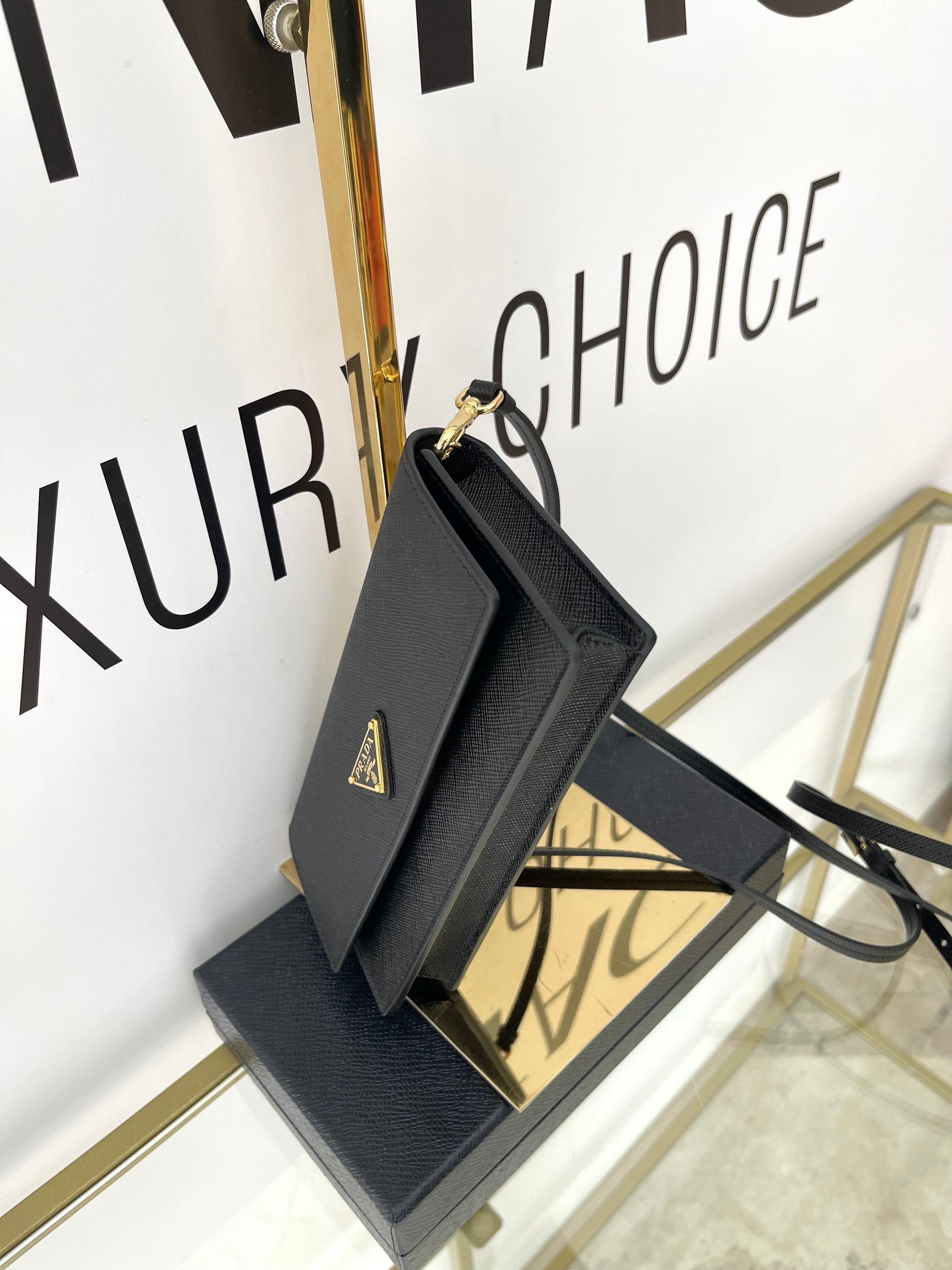 Borsa Mini In Saffiano Prada