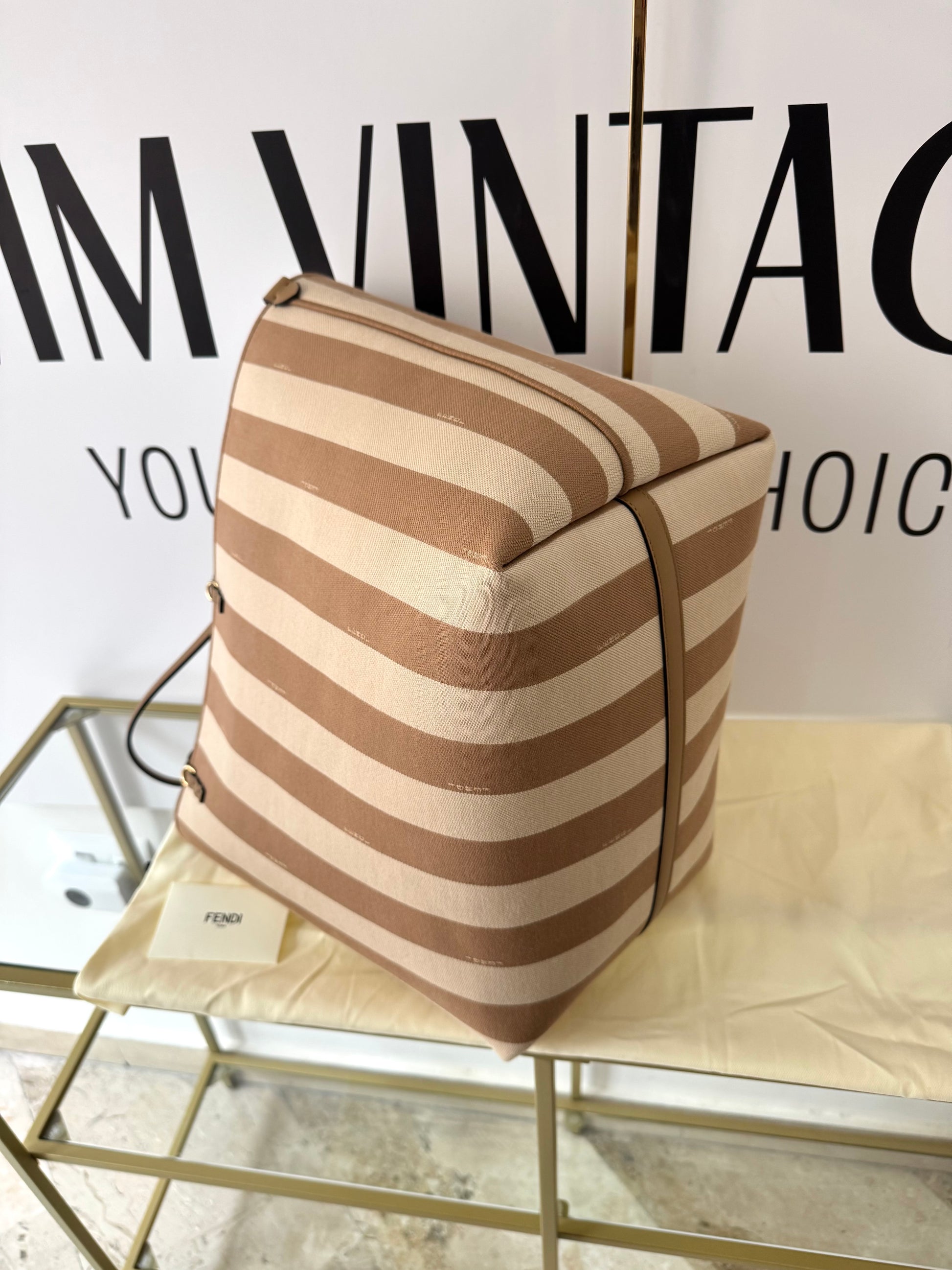 Borsa Shopping Roll Large Reversibile Fendi
