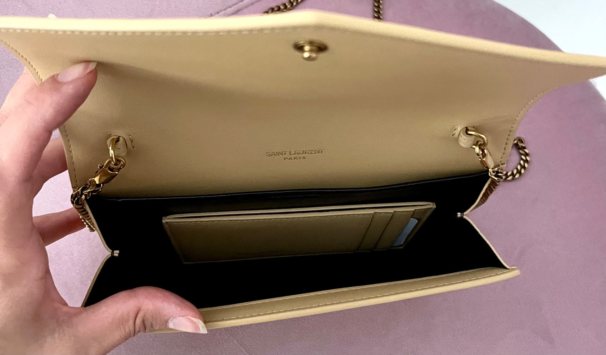 Wallet On Chain Uptown Saint Laurent