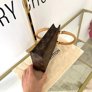 Borsa Petit Sac Plat Monogram Louis Vuitton