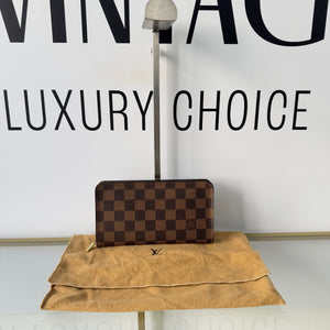 Portafoglio Zippy Damier Ebène Louis Vuitton