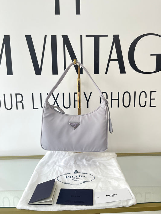 Borsa Re-Edition 2000 in Re-Nylon glicine Prada