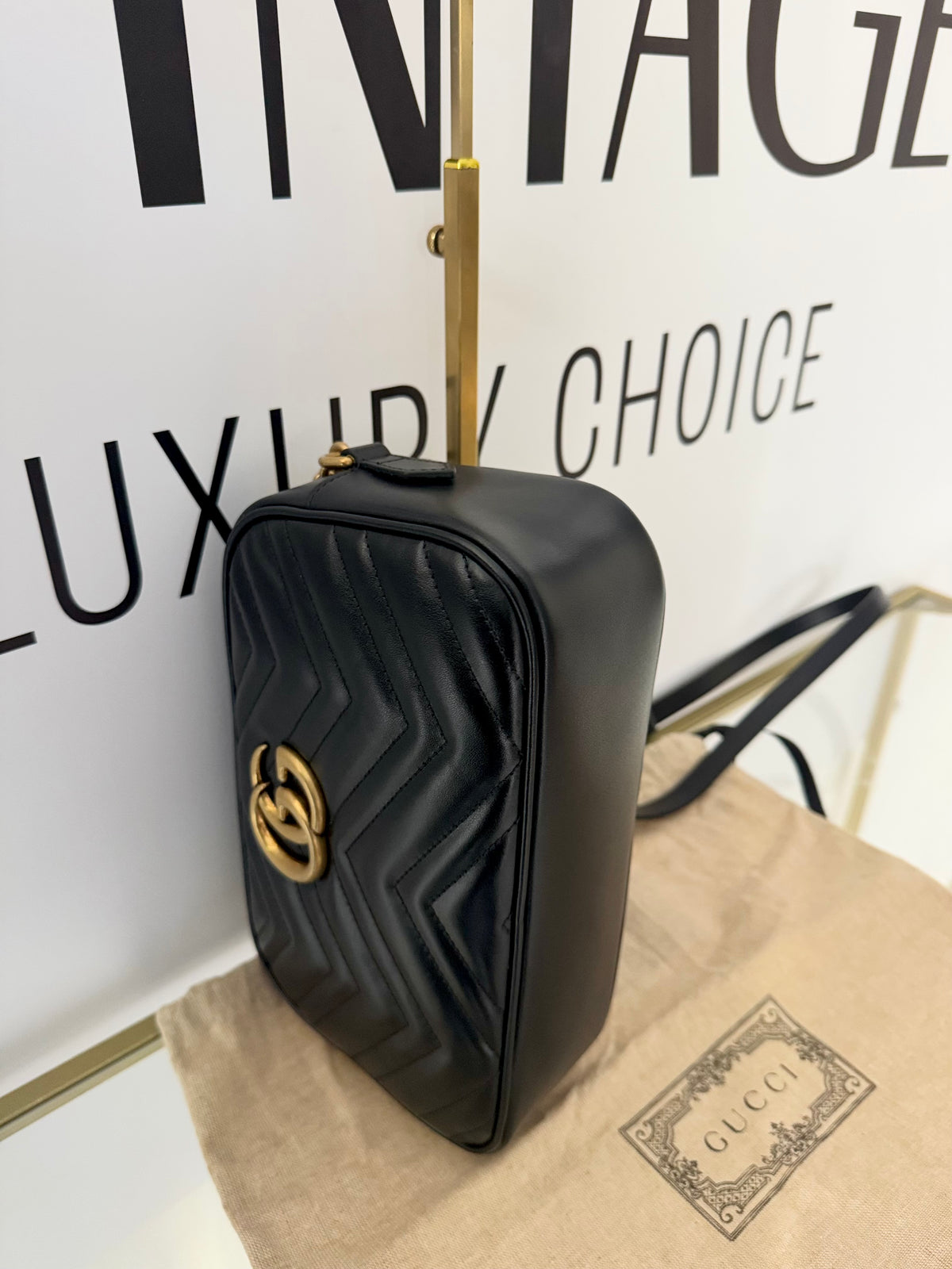 Borsa Camera Bag GG Marmont Matelassé Gucci