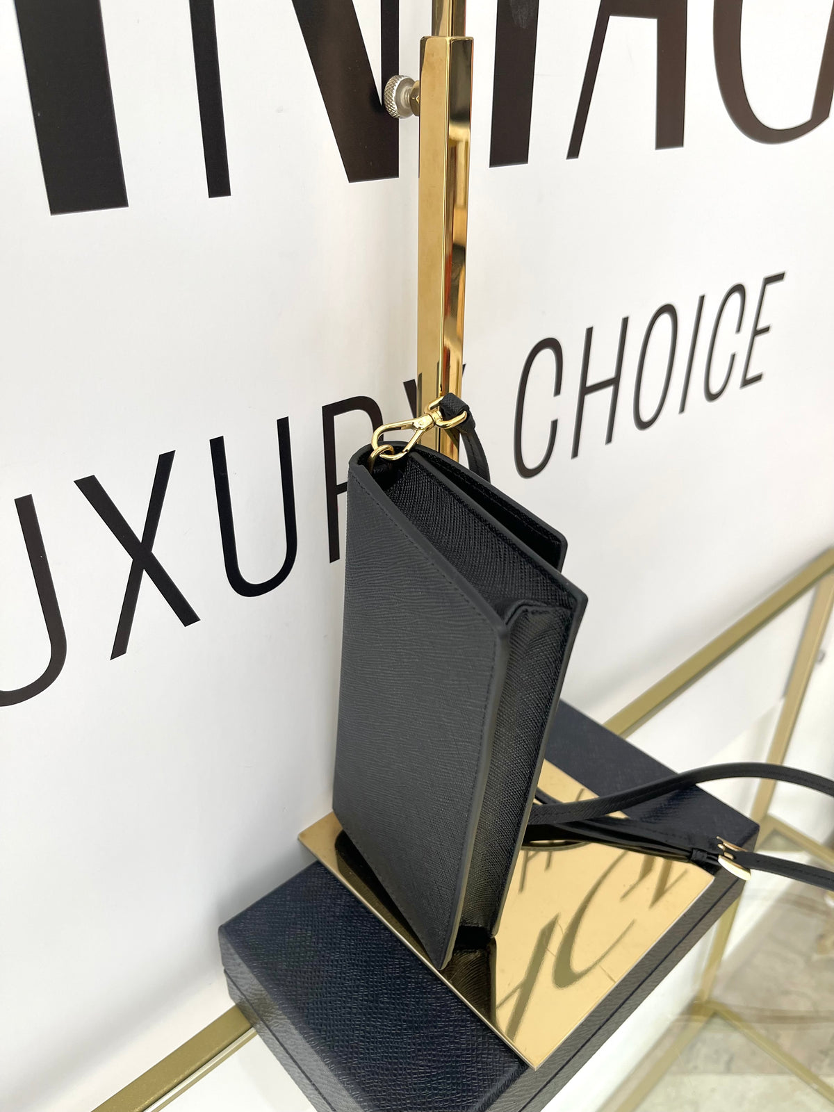 Borsa Mini In Saffiano Prada