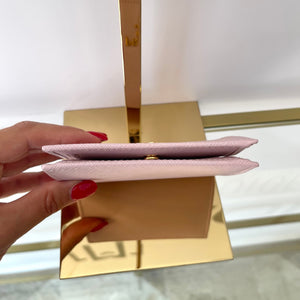 Portafoglio in Saffiano rosa Prada