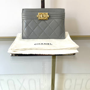 Portacarte Chanel Boy