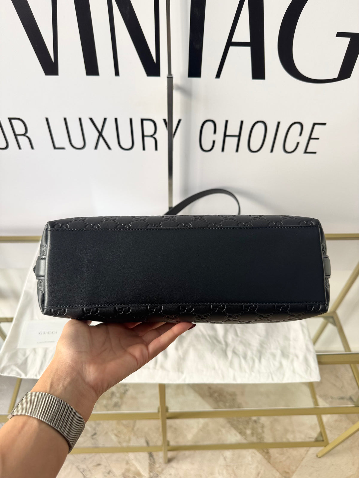 Borsa GG Emblem Gucci