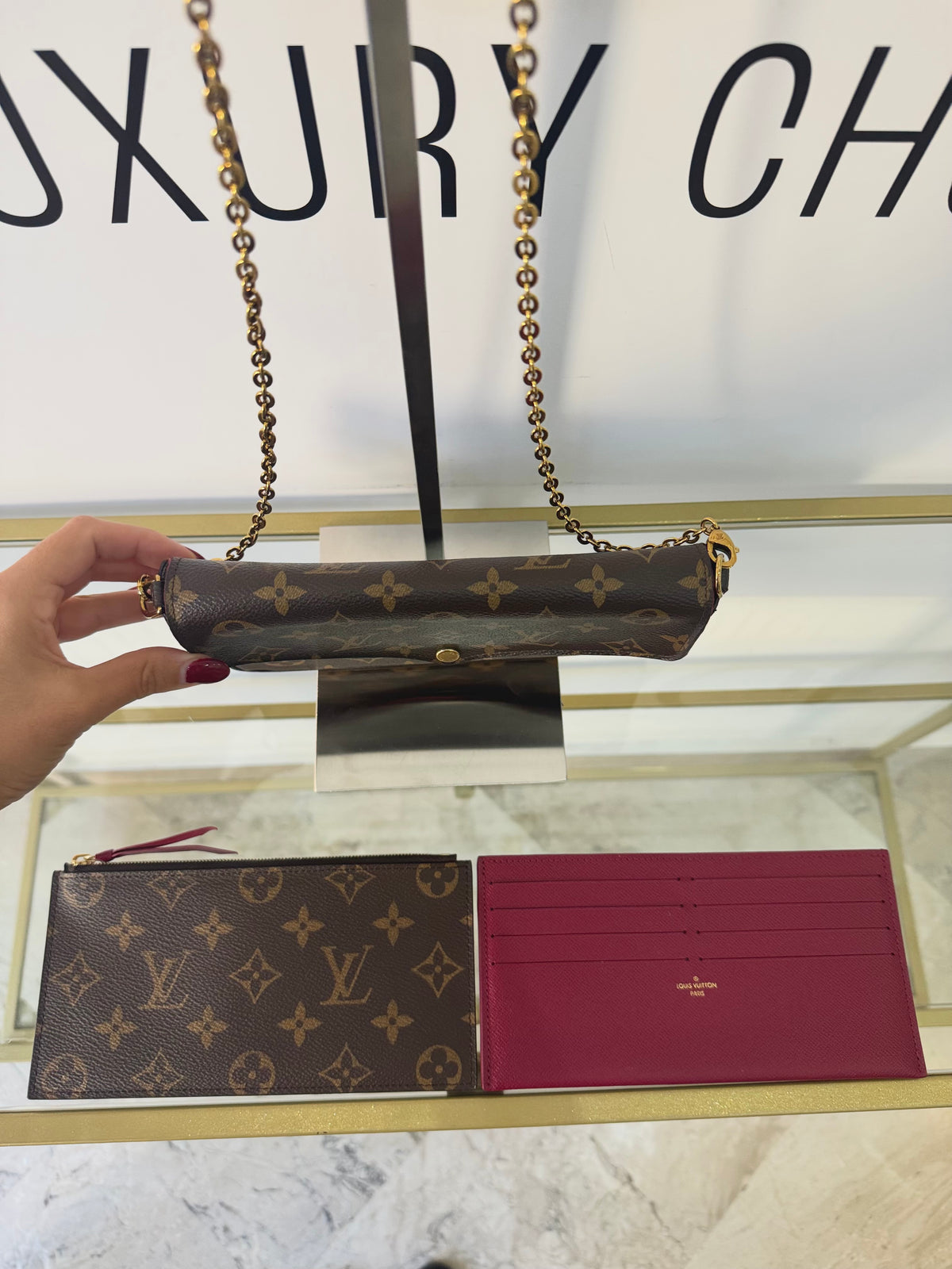 Pochette Félicie Monogram Louis Vuitton