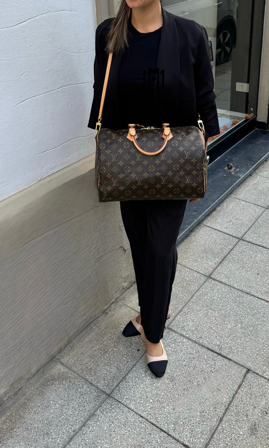 Borsa Speedy Bandoulière 35 Monogram Louis Vuitton