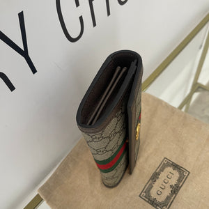 Portafoglio Continental Ophidia GG Gucci
