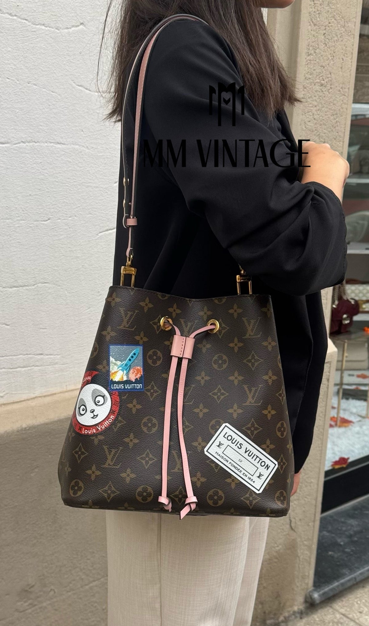 Borsa NéoNoé MM My LV World Tour Limited Edition Louis Vuitton