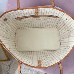 Borsa Neverfull MM Damier Azur Louis Vuitton