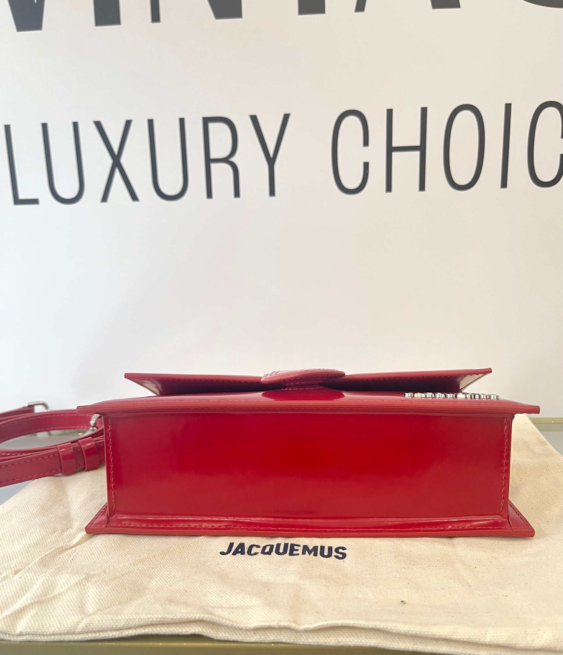 Jacquemus Le Grand Bambino red