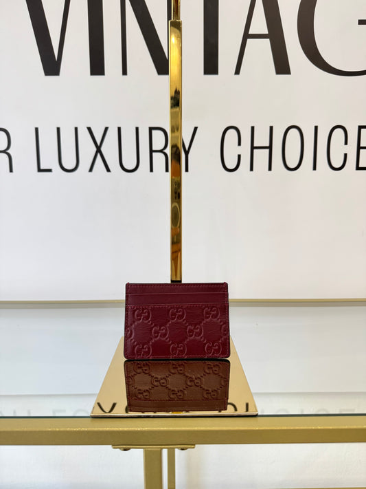 Portacarte GG Emblem Gucci