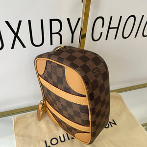 Borsa Valisette Souple BB Damier Ebène Louis Vuitton