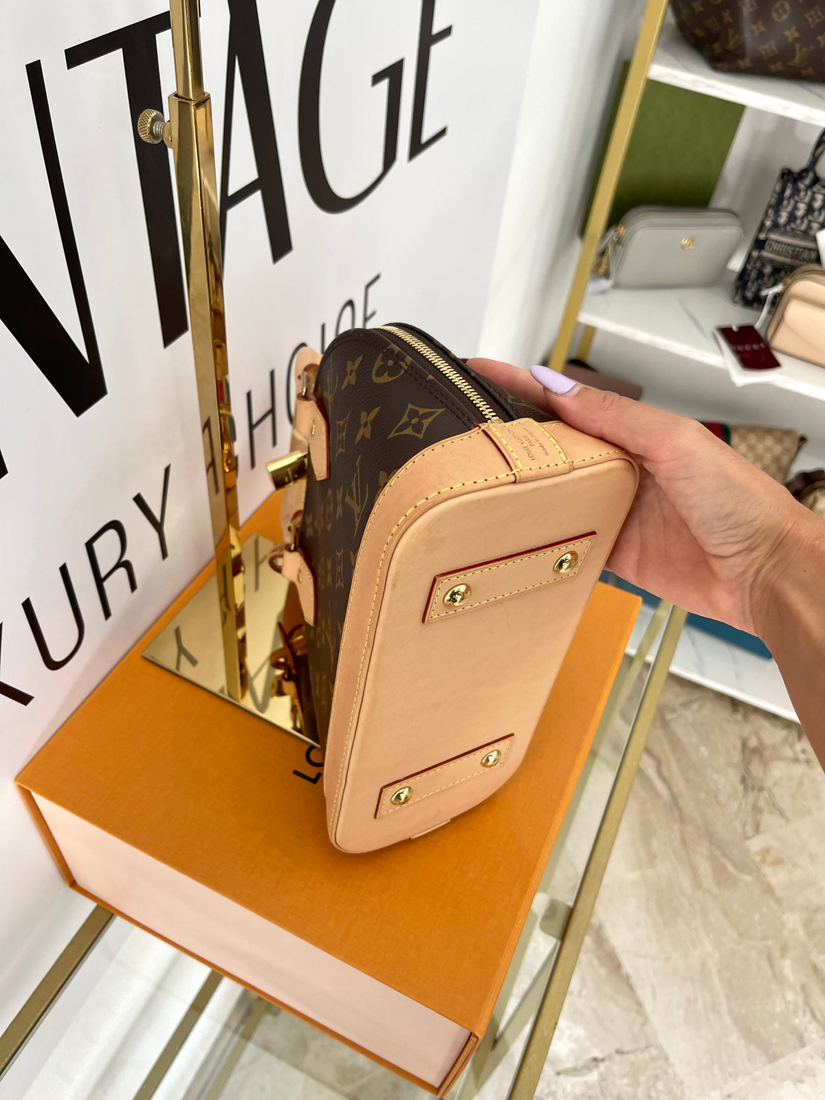 Borsa Alma BB Monogram Louis Vuitton