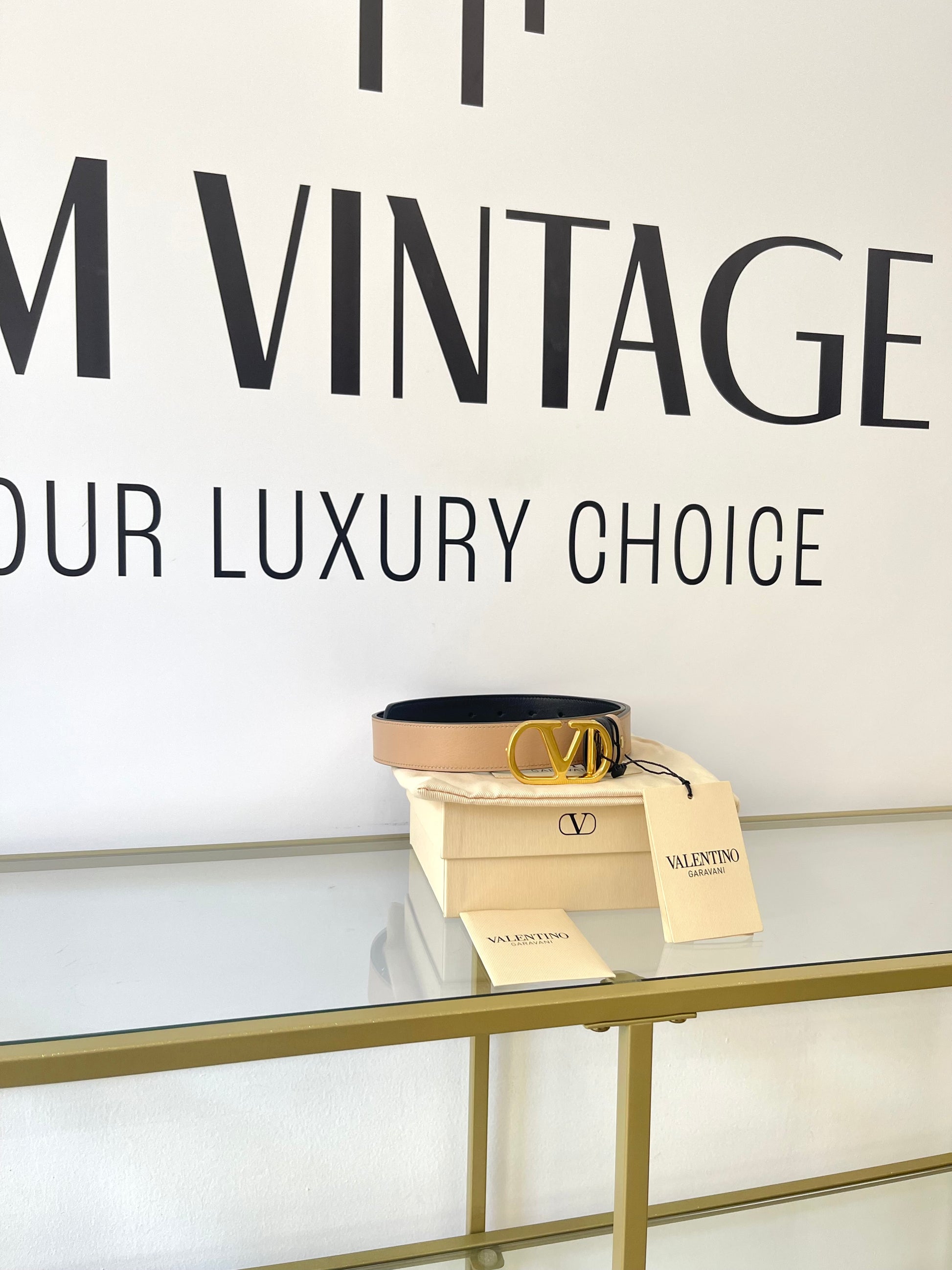 Cintura reversibile VLogo Signature Valentino Garavani