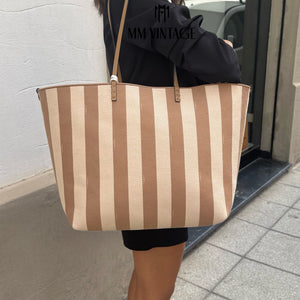 Borsa Shopping Roll Large Reversibile Fendi