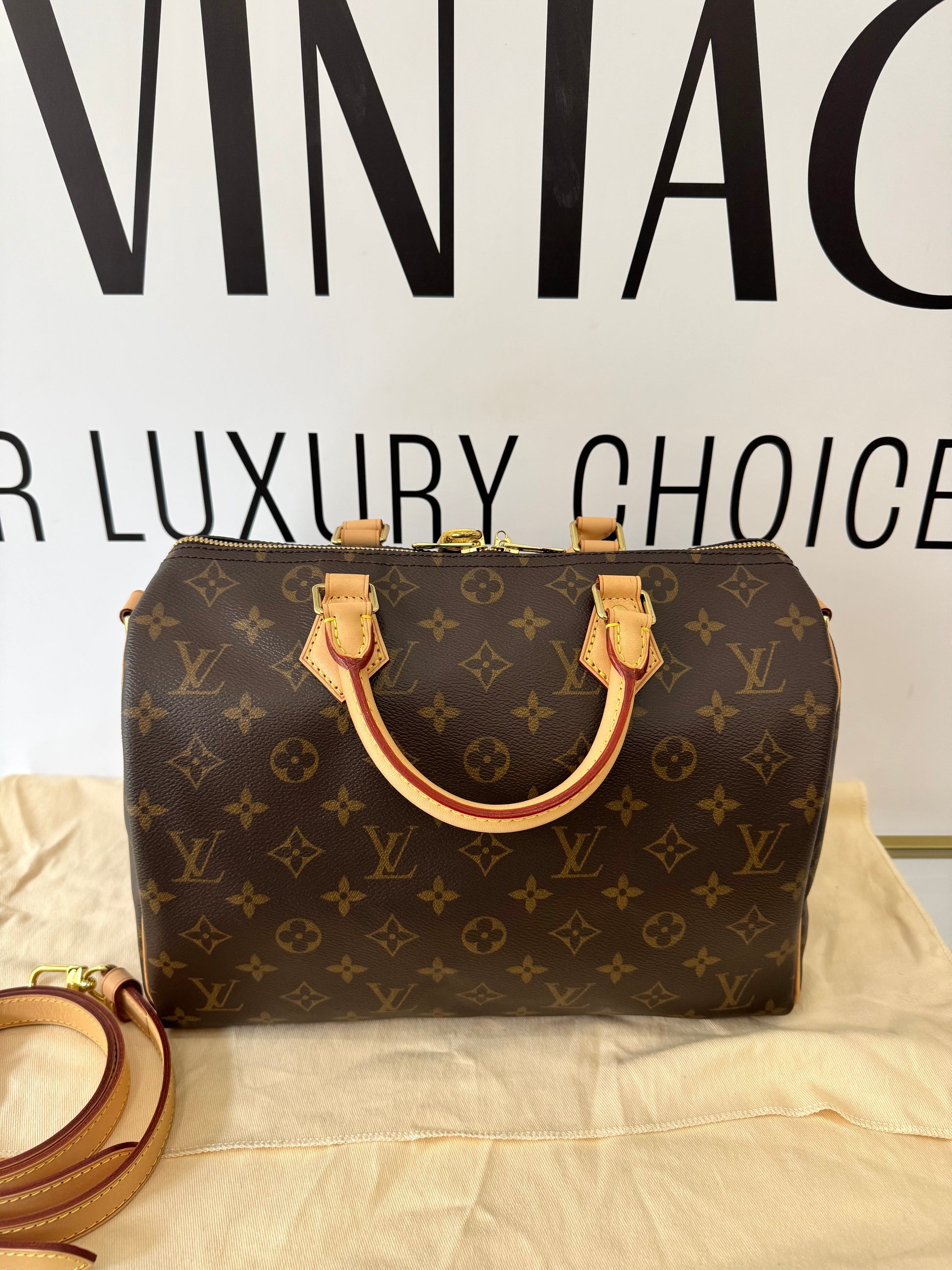 Borsa Speedy Bandoulière 30 Monogram Louis Vuitton